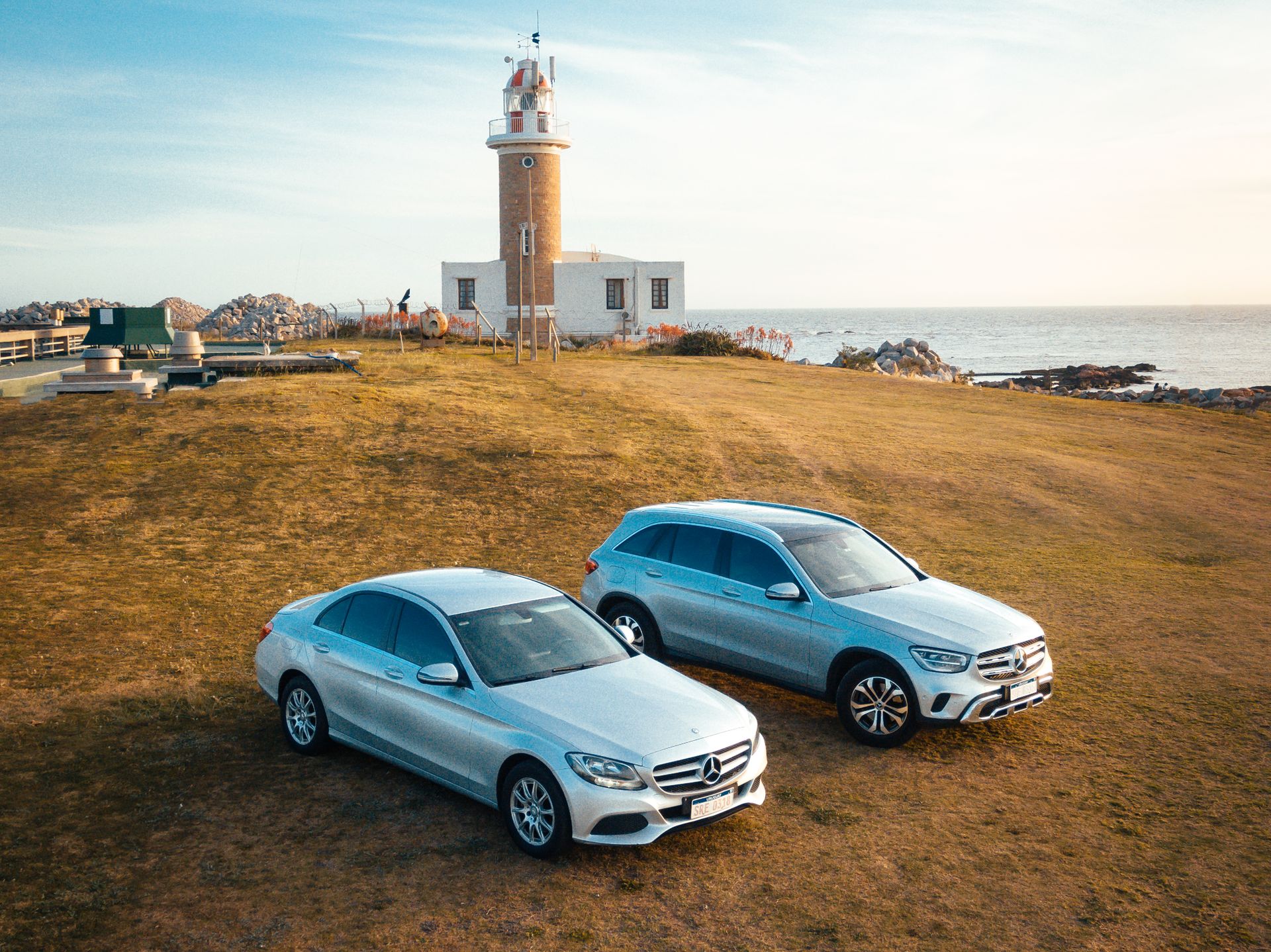 Vista aérea de la flota Silver Lining